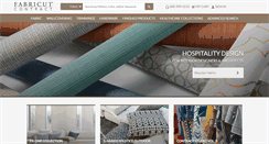 Desktop Screenshot of fabricutcontract.com